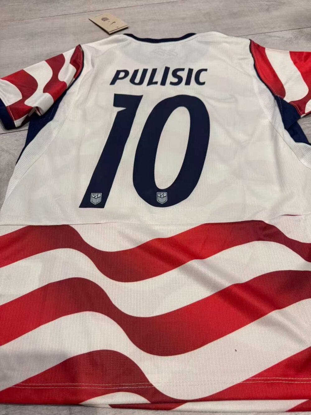 Nike USA Soccer Jersey Pulisic #10 2026 World Cup NWT - Picture 2 of 5